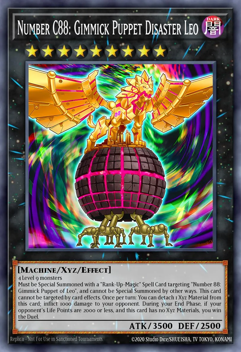 Number C88: Gimmick Puppet Disaster Leo · Premium Gold 6165656/90