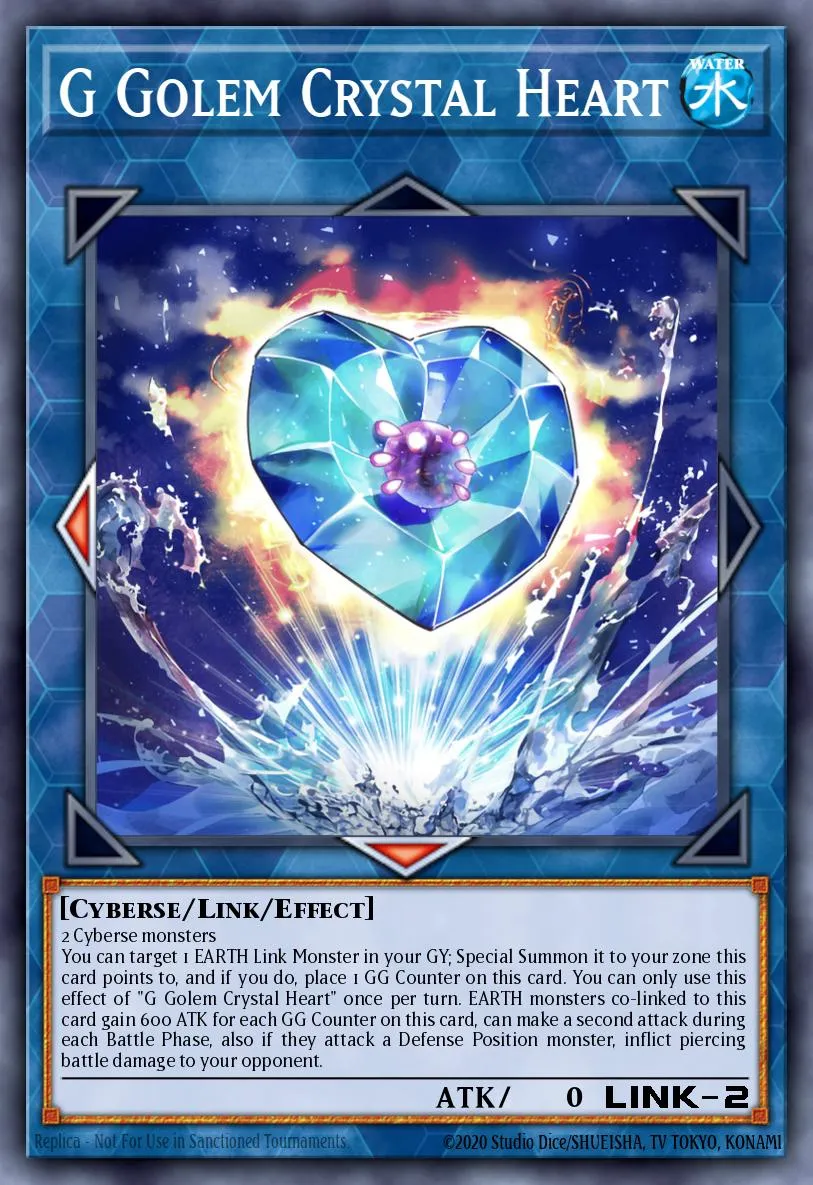 G Golem Crystal Heart · Battles of Legend: Crystal Revenge 61668670/105