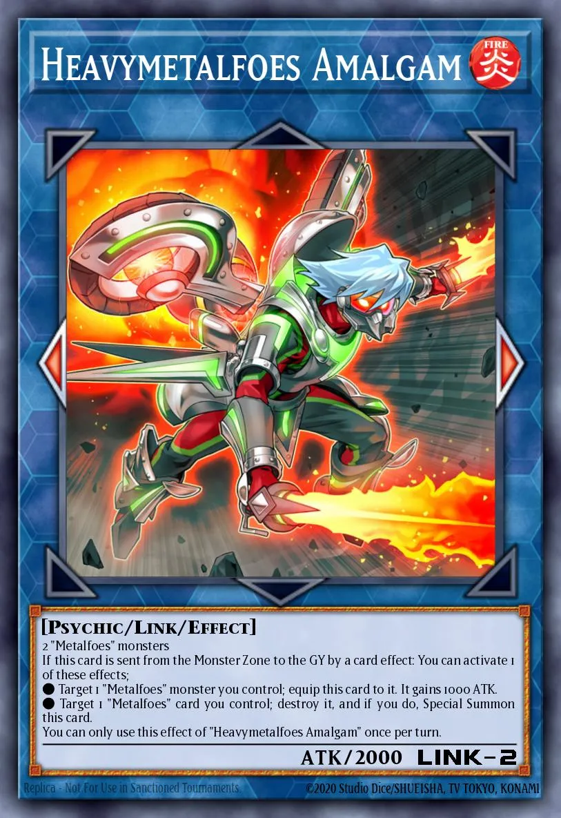Heavymetalfoes Amalgam · Blazing Vortex Premiere! promotional card 61728808/1