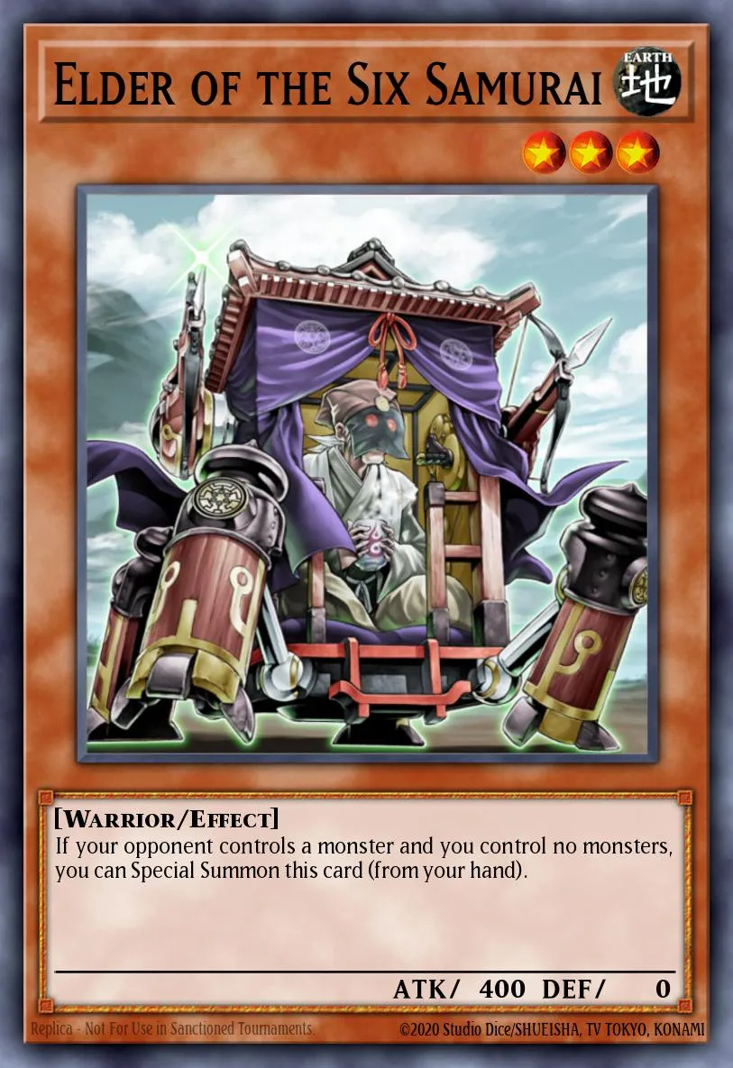 Elder of the Six Samurai · Extreme Victory Sneak Peek Participation Card 61737116/1