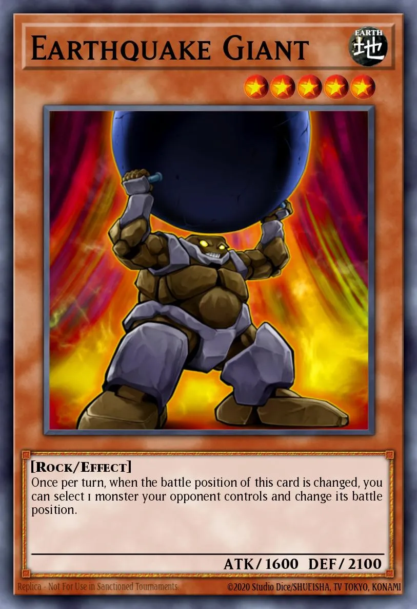 Earthquake Giant · Duelist Revolution: Special Edition 61864793/2