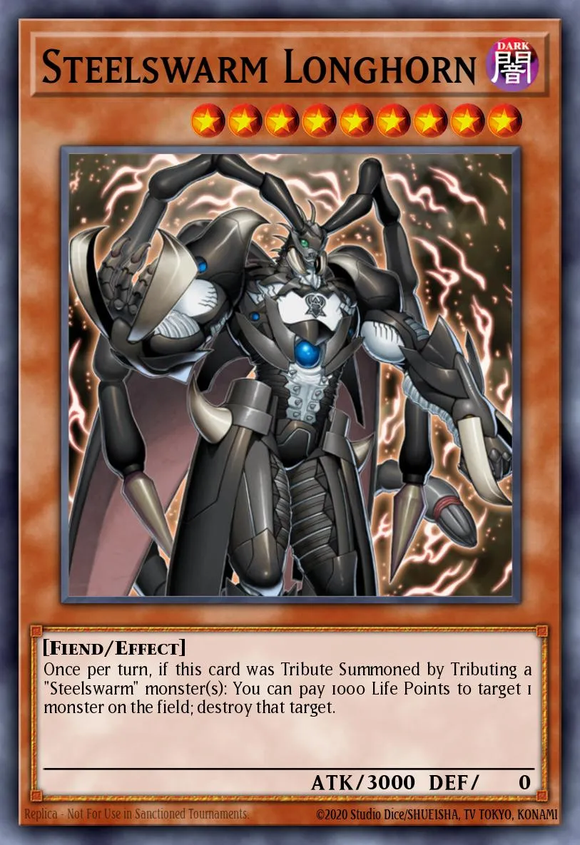 Steelswarm Longhorn · Duel Terminal 6b 62007535/50