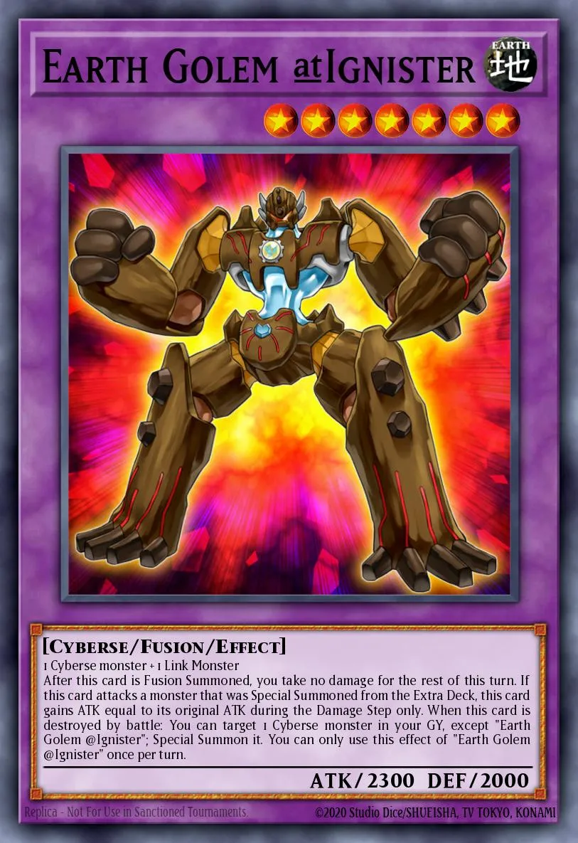 Earth Golem @Ignister · Ignition Assault Special Edition 62111090/4