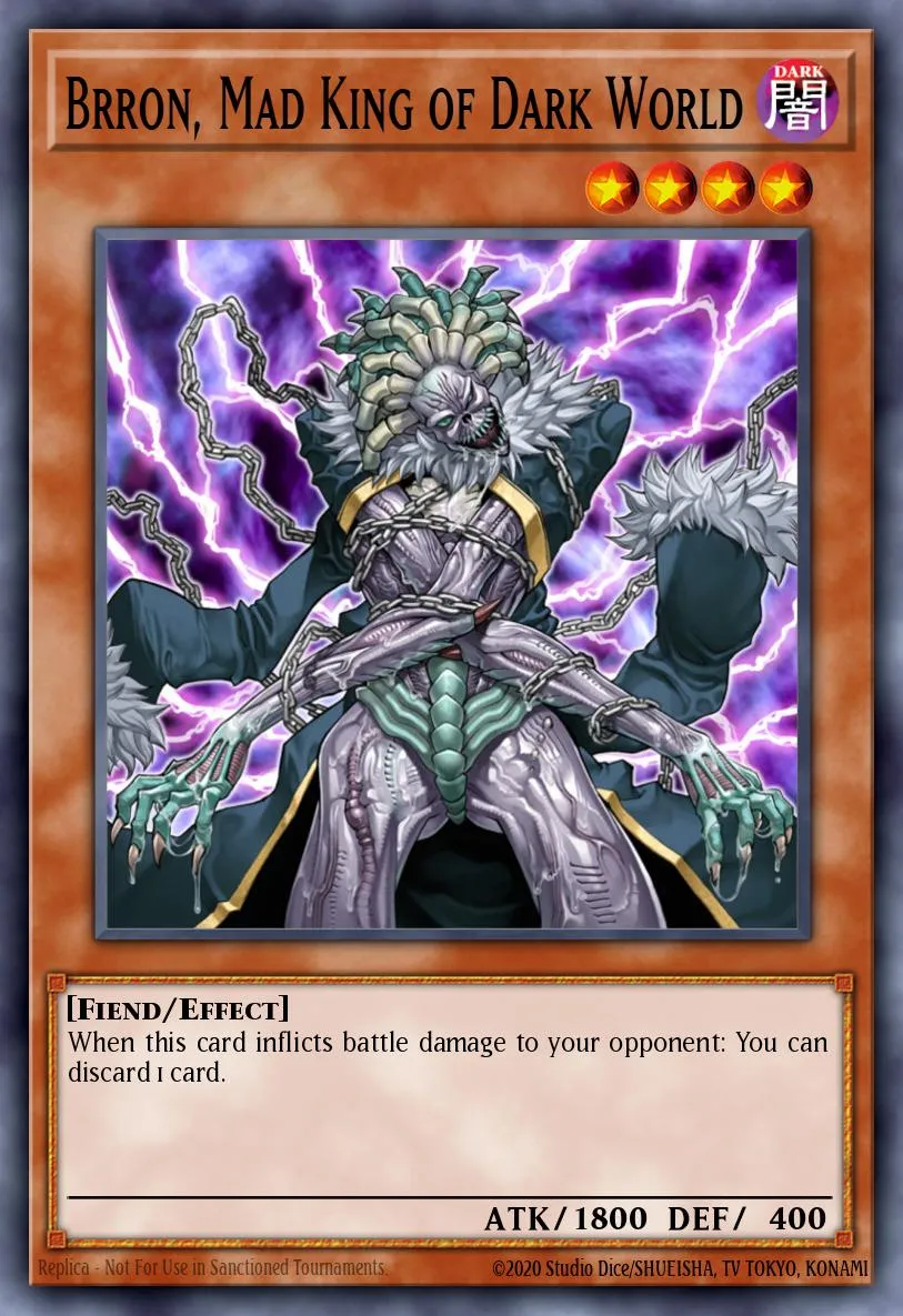 Brron, Mad King of Dark World · Elemental Energy: Special Edition 6214884/4