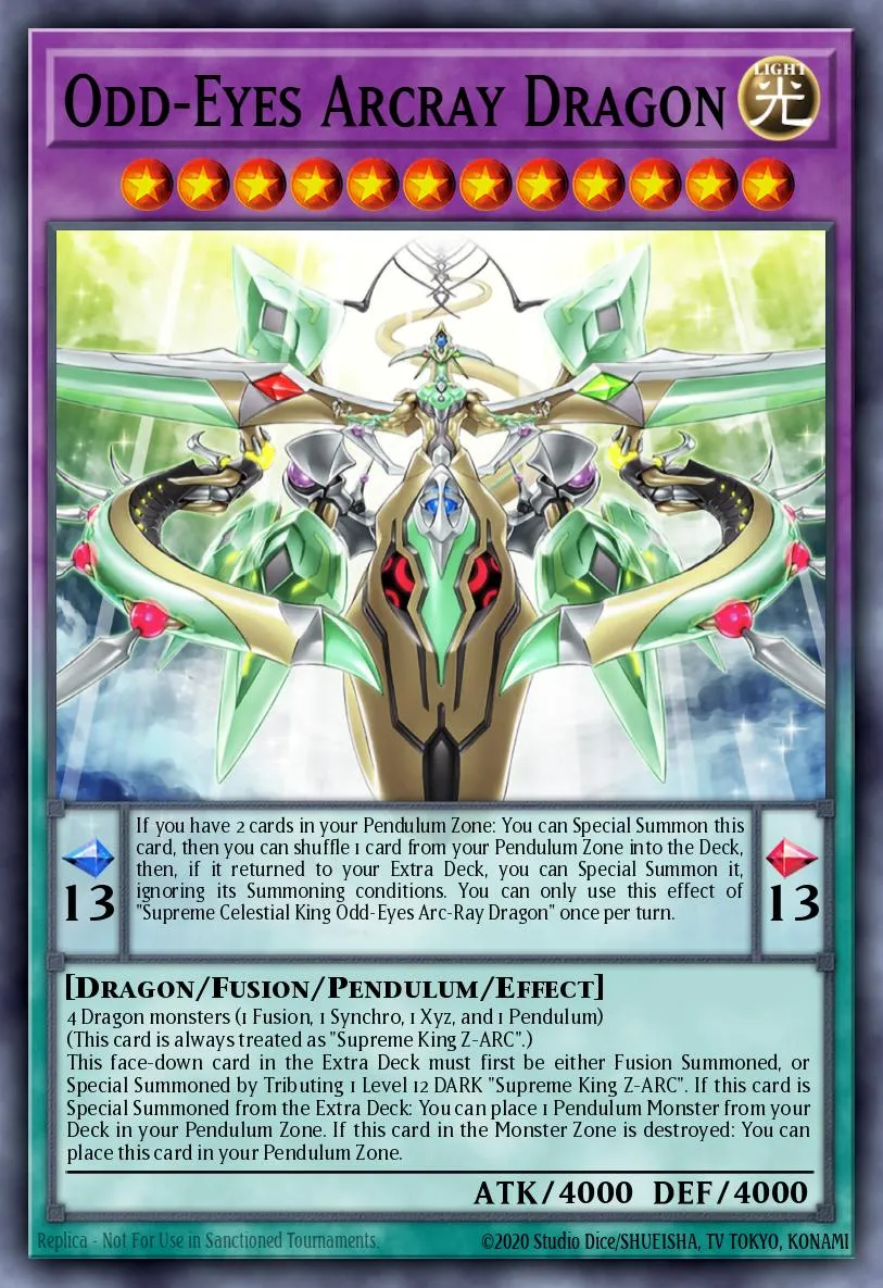 Odd-Eyes Arcray Dragon · Age of Overlord 6218704/101