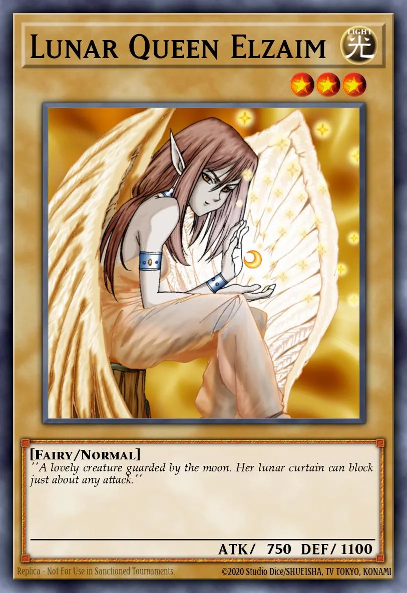 Lunar Queen Elzaim · Yu-Gi-Oh (No Set) 62210247