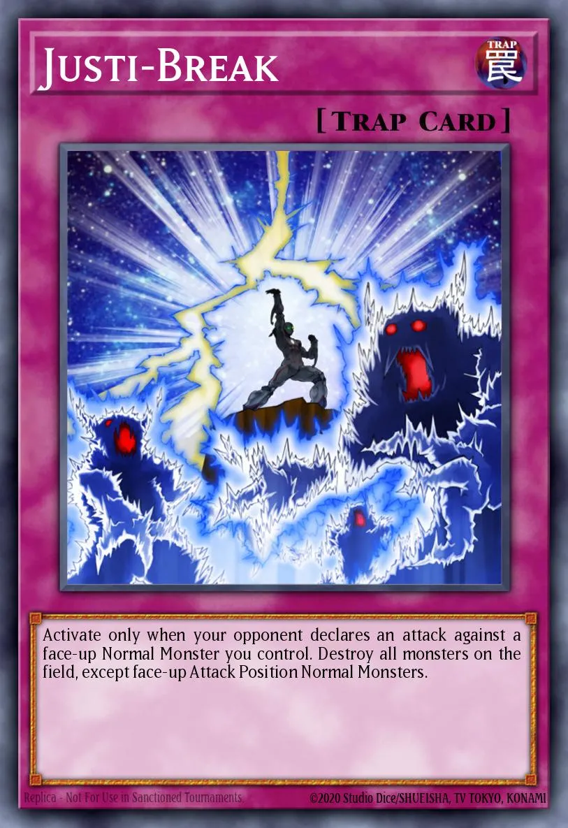 Justi-Break · Power of the Duelist Sneak Peek Participation Card 62271284/1