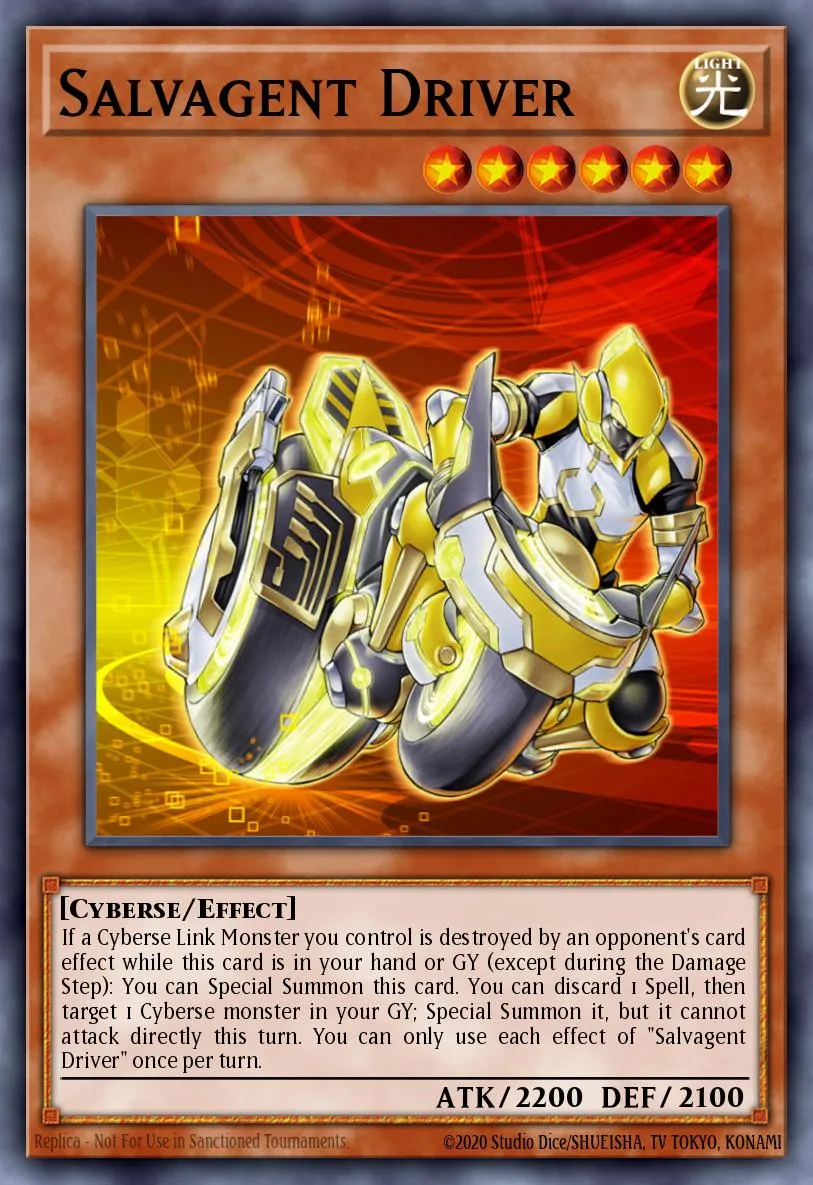 Salvagent Driver · Code of the Duelist Special Edition 62306203/4