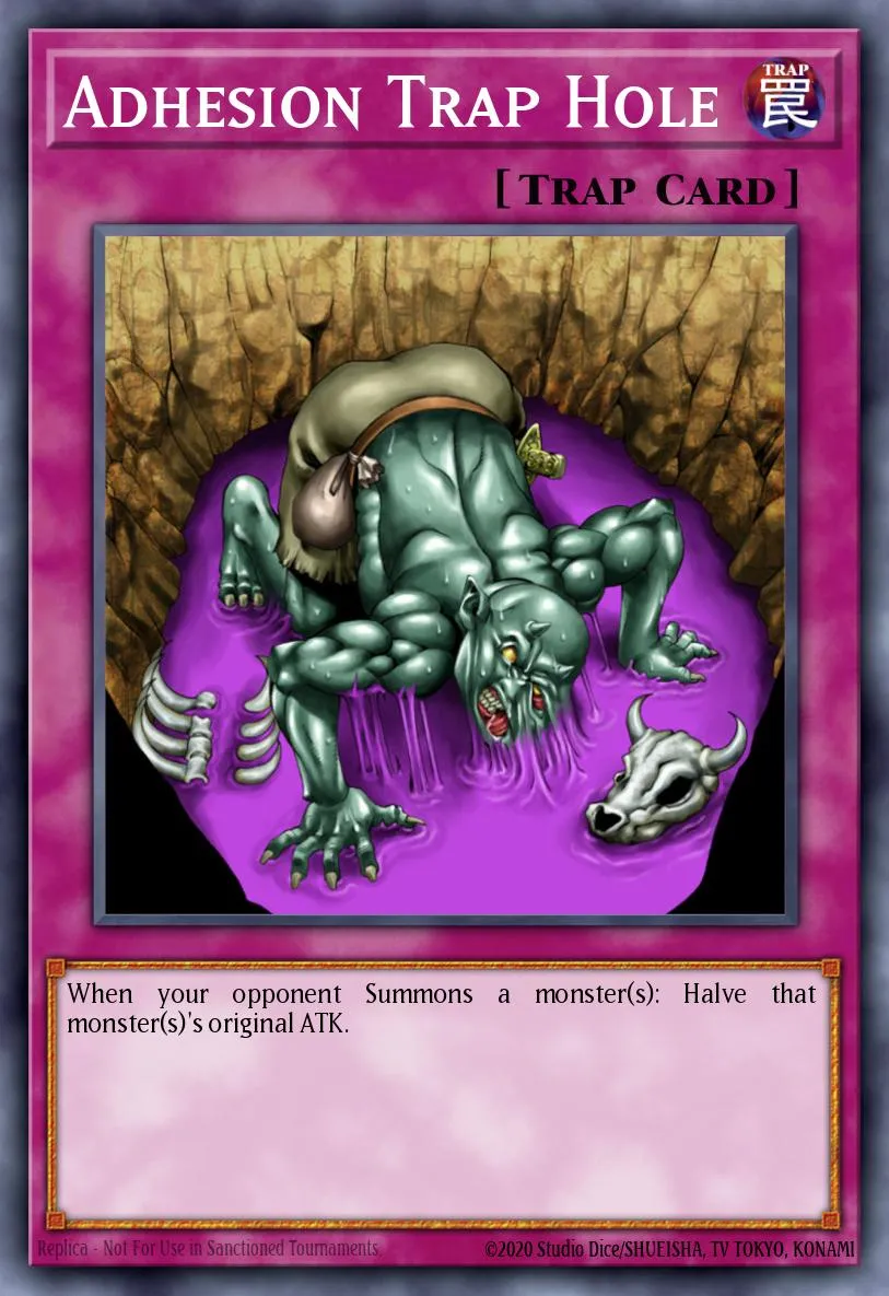 Adhesion Trap Hole · Magician's Force 62325062/108