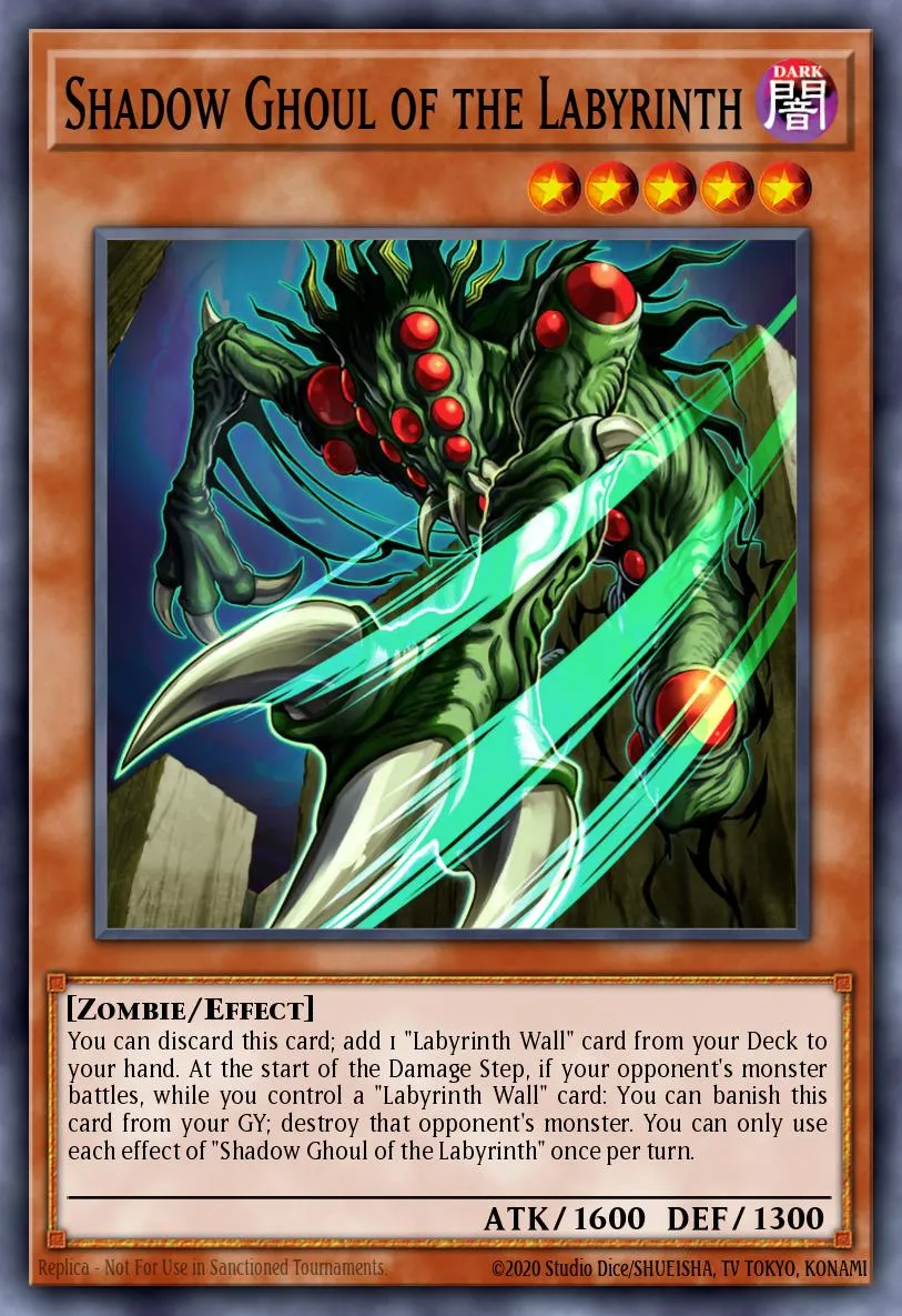 Shadow Ghoul of the Labyrinth · Maze of Memories 62411811/67