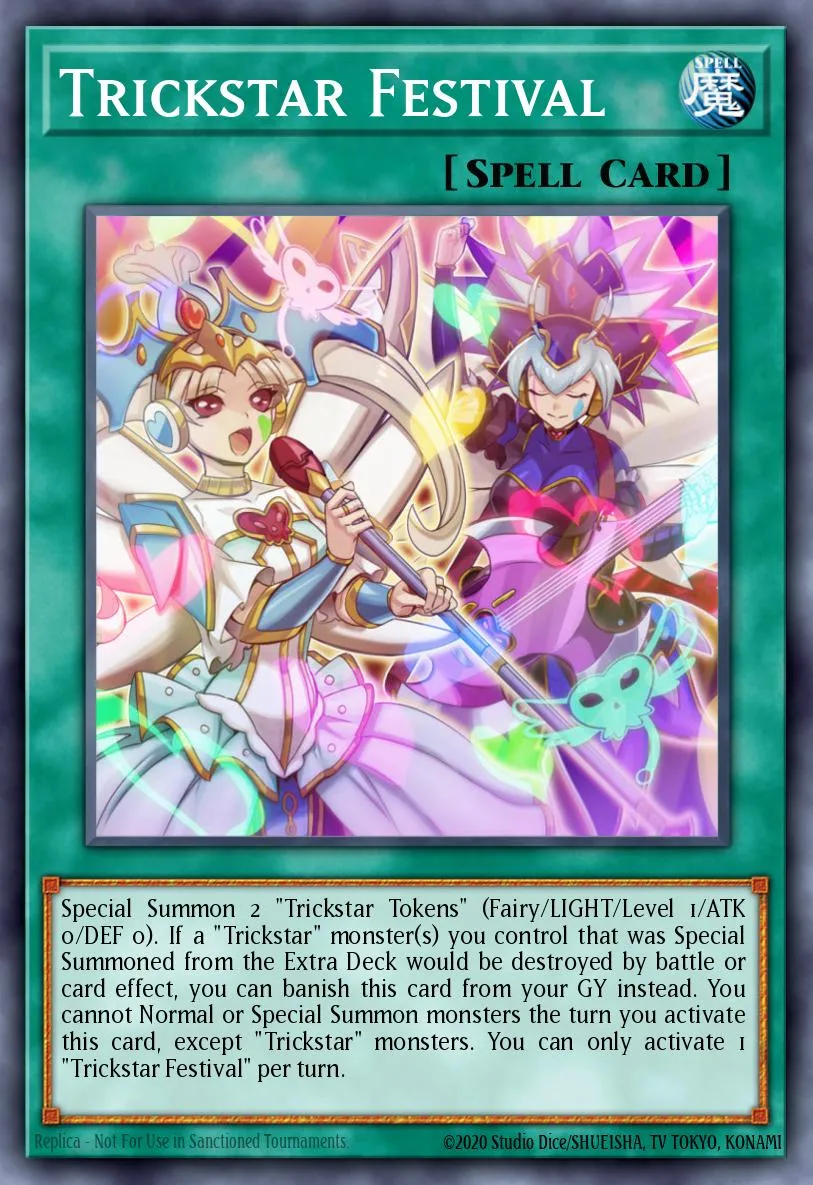 Trickstar Festival · Dawn of Majesty Premiere! promotional card 62481203/1