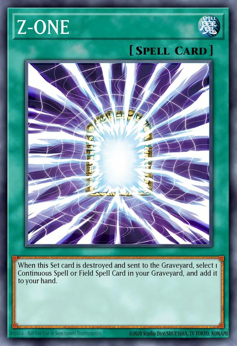 Z-ONE · Yu-Gi-Oh! 5D's World Championship 2011: Over the Nexus promotional cards 62499965/3