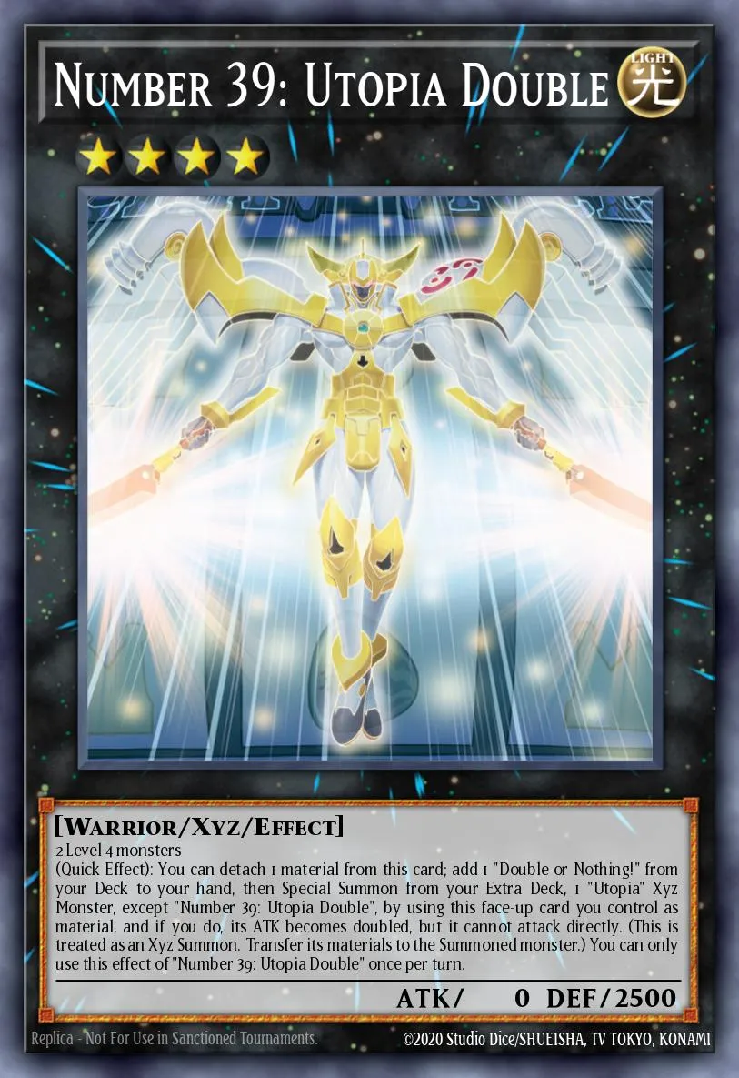 Number 39: Utopia Double · Duel Power 62517849/106
