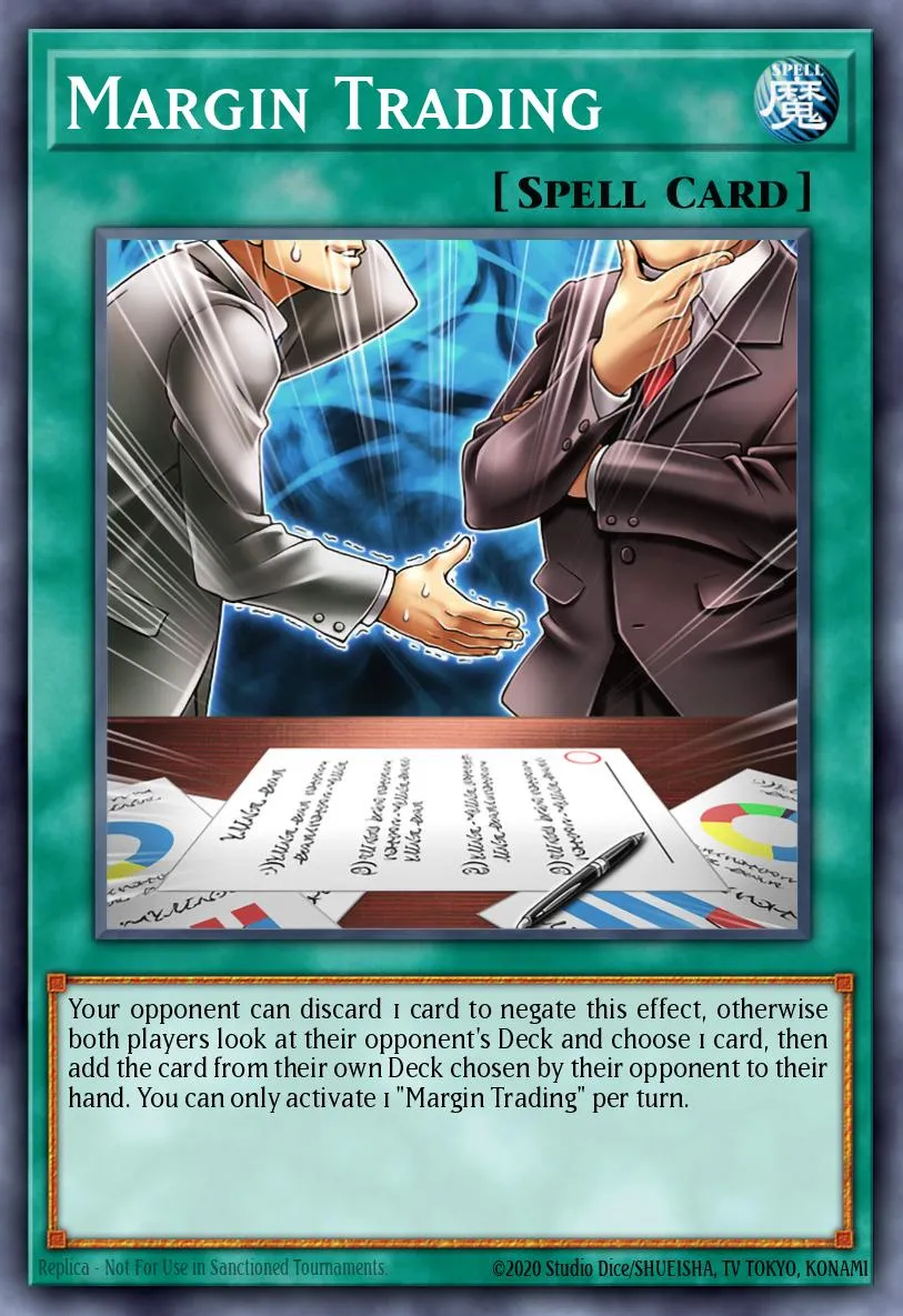 Margin Trading · Dawn of Majesty Premiere! promotional card 62632427/1