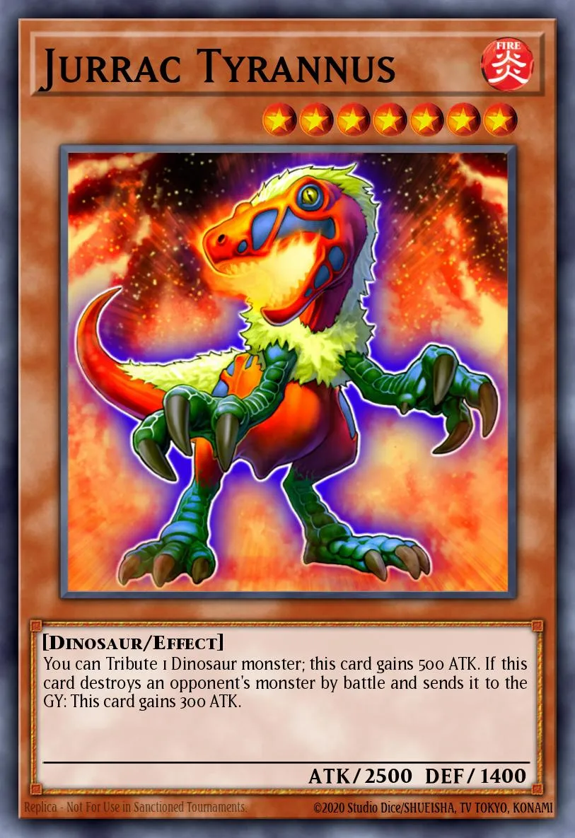 Jurrac Tyrannus · Duel Terminal 2 62701967/100