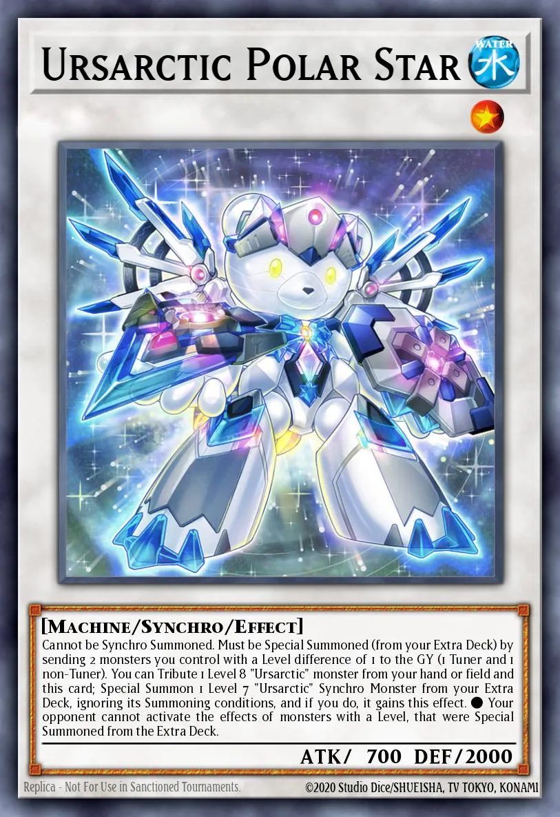 Ursarctic Polar Star · Duelist Nexus 62714453/99