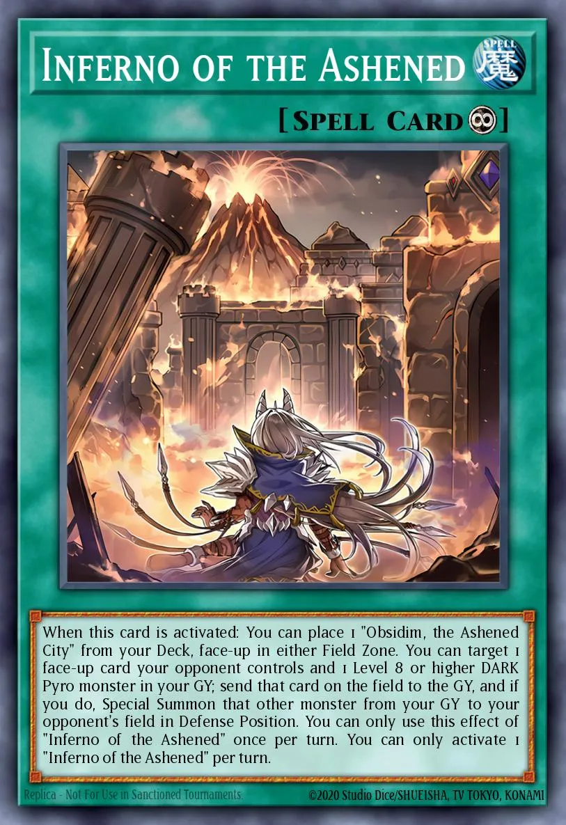 Inferno of the Ashened · Yu-Gi-Oh (No Set) 62767644