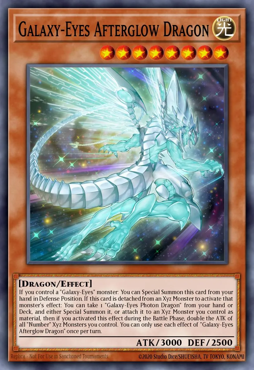 Galaxy-Eyes Afterglow Dragon · Legendary Duelists: Season 2 62968263/131