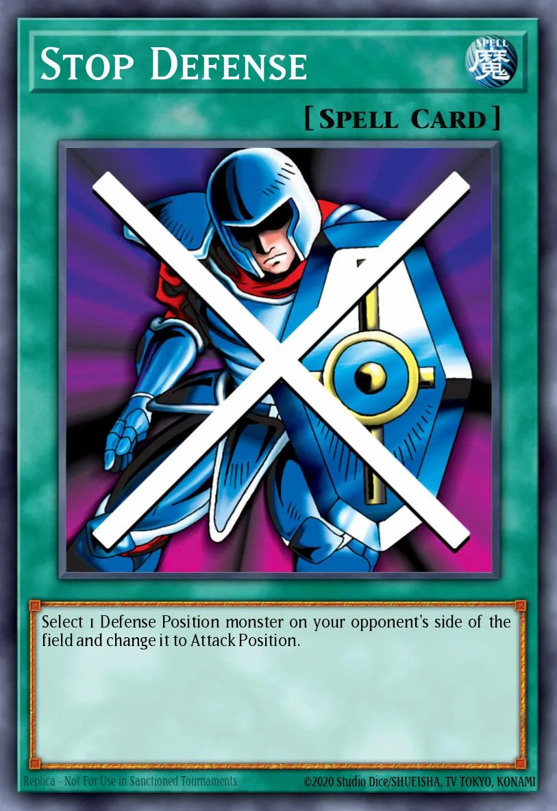 Stop Defense · Legend of Blue Eyes White Dragon (25th Anniversary Edition) 63102017/14