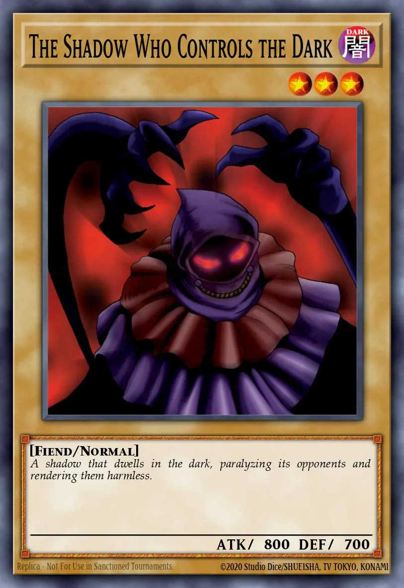 The Shadow Who Controls the Dark · Speed Duel Starter Decks: Twisted Nightmares 63125616/66