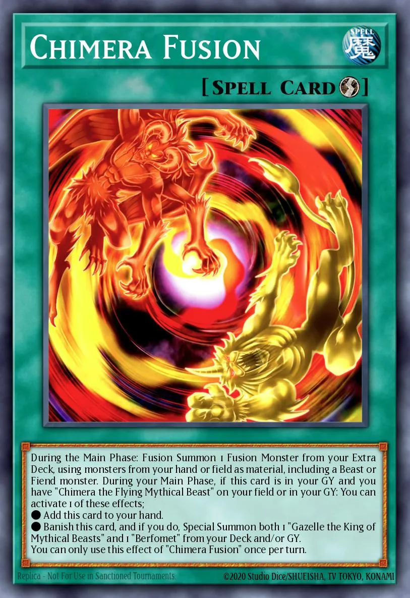 Chimera Fusion · Duelist Nexus 63136489/99
