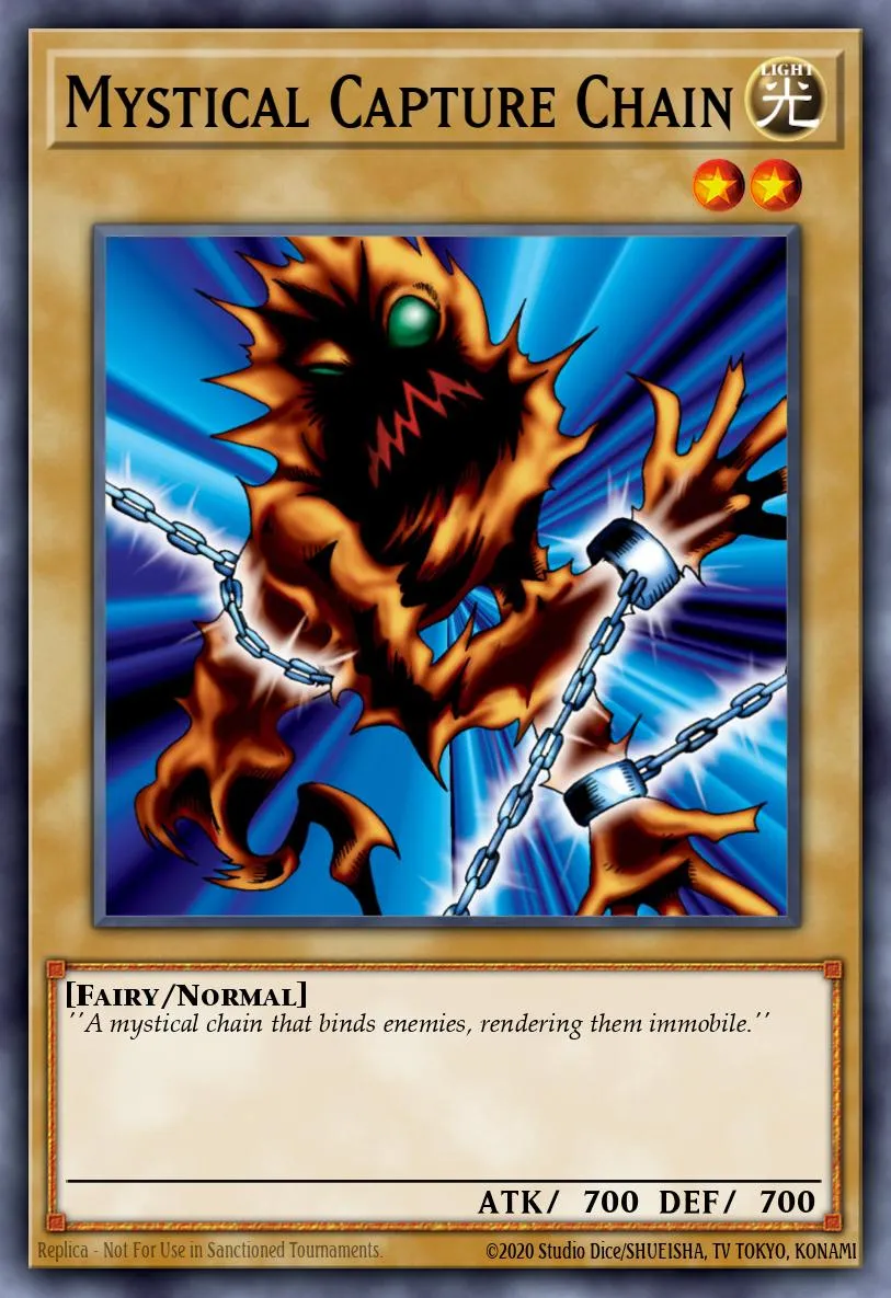 Mystical Capture Chain · Yu-Gi-Oh (No Set) 63515678