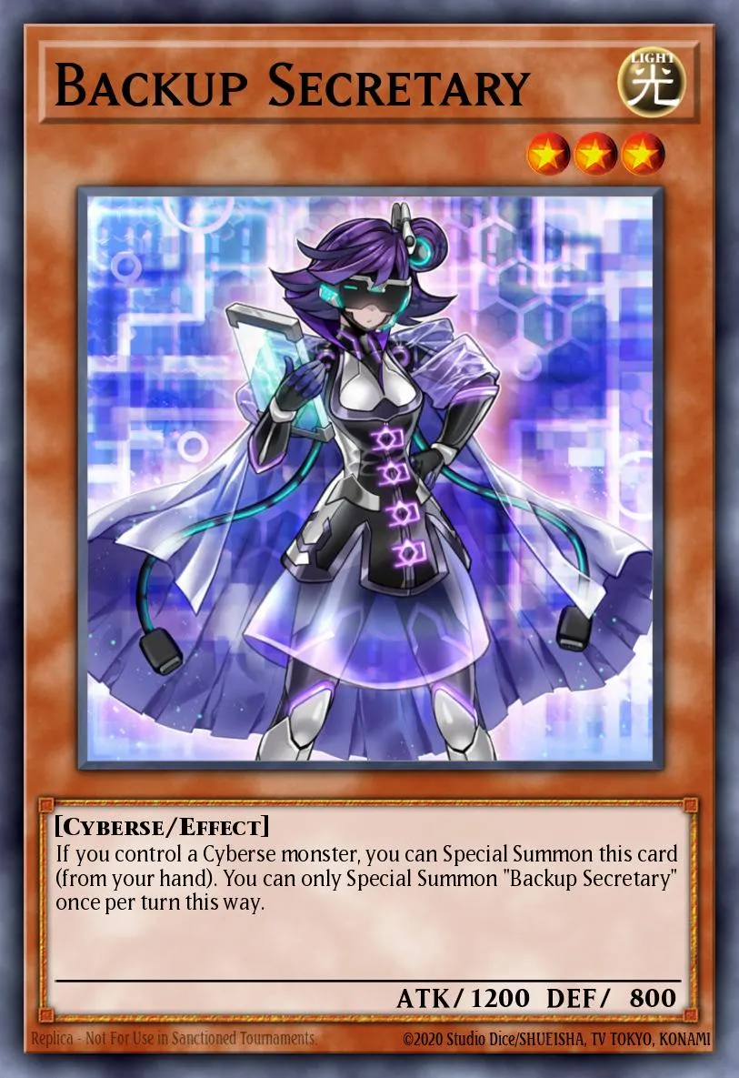Backup Secretary · Code of the Duelist Special Edition 63528891/4
