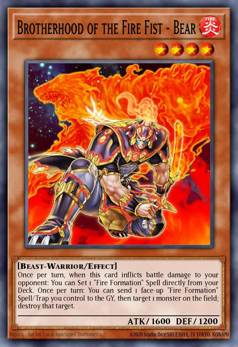 Brotherhood of the Fire Fist - Bear · Cosmo Blazer: Special Edition 6353603/2