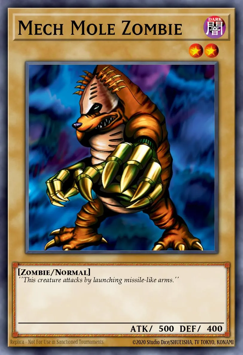 Mech Mole Zombie · Yu-Gi-Oh (No Set) 63545455