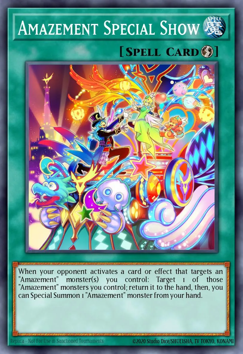 Amazement Special Show · Lightning Overdrive Premiere! promotional card 6374519/1