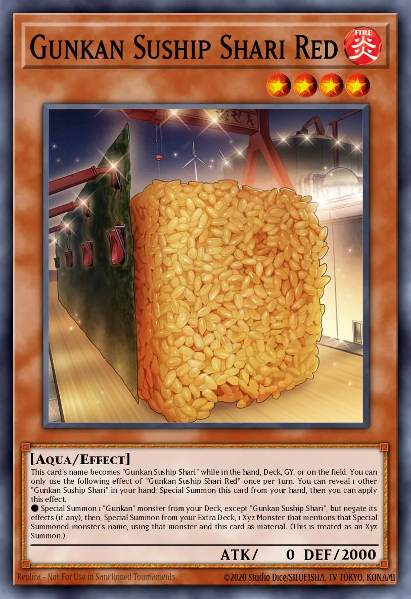 Gunkan Suship Shari Red · Power of the Elements 63748694/101