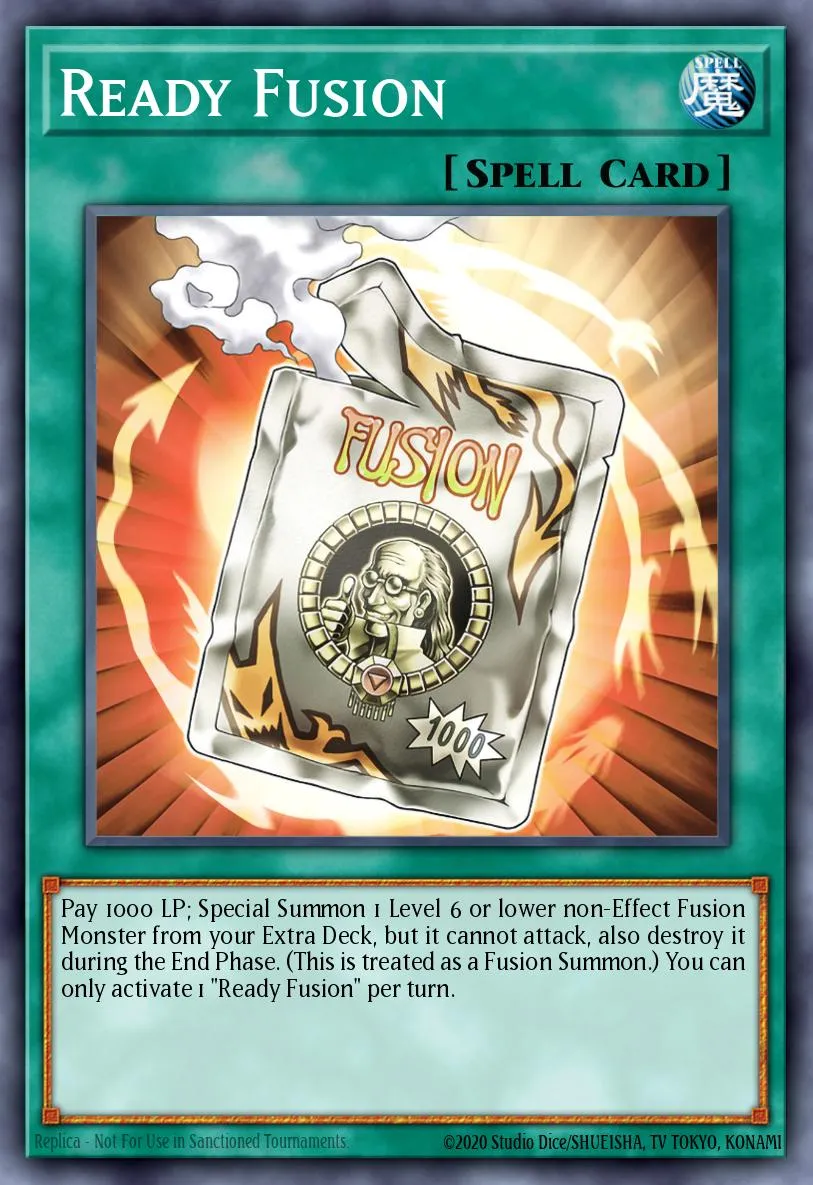 Ready Fusion · Dawn of Majesty Premiere! promotional card 63854005/1