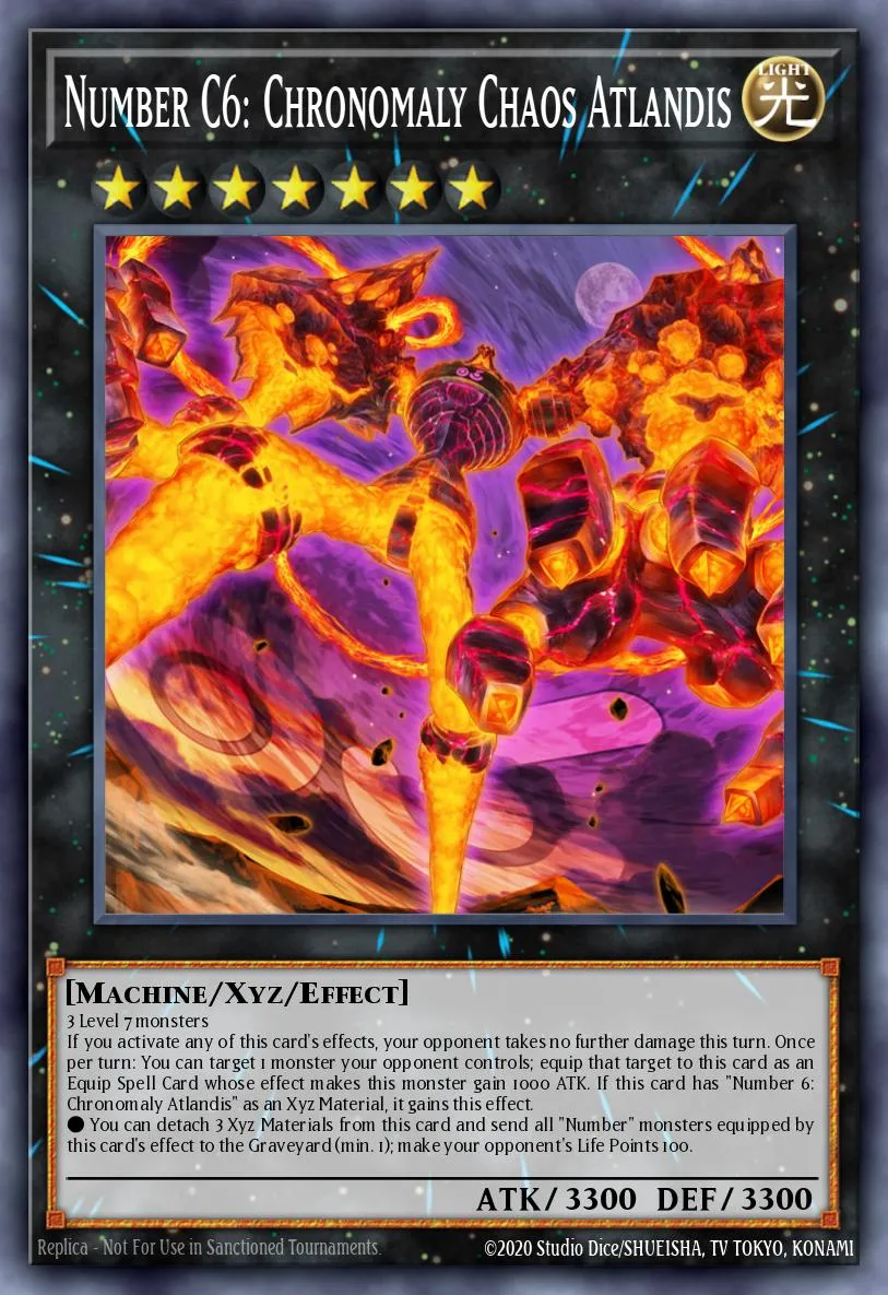 Number C6: Chronomaly Chaos Atlandis · Premium Gold 6387204/90