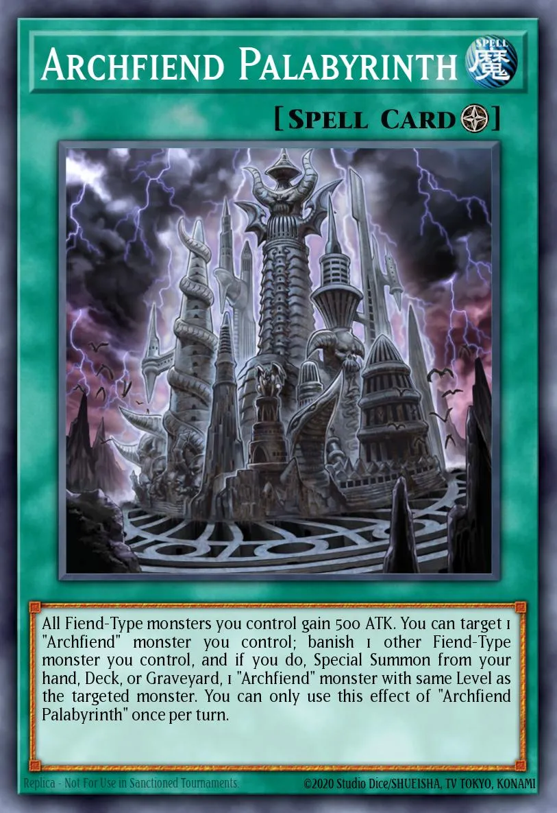 Archfiend Palabyrinth · Judgment of the Light: Deluxe Edition 63883999/4