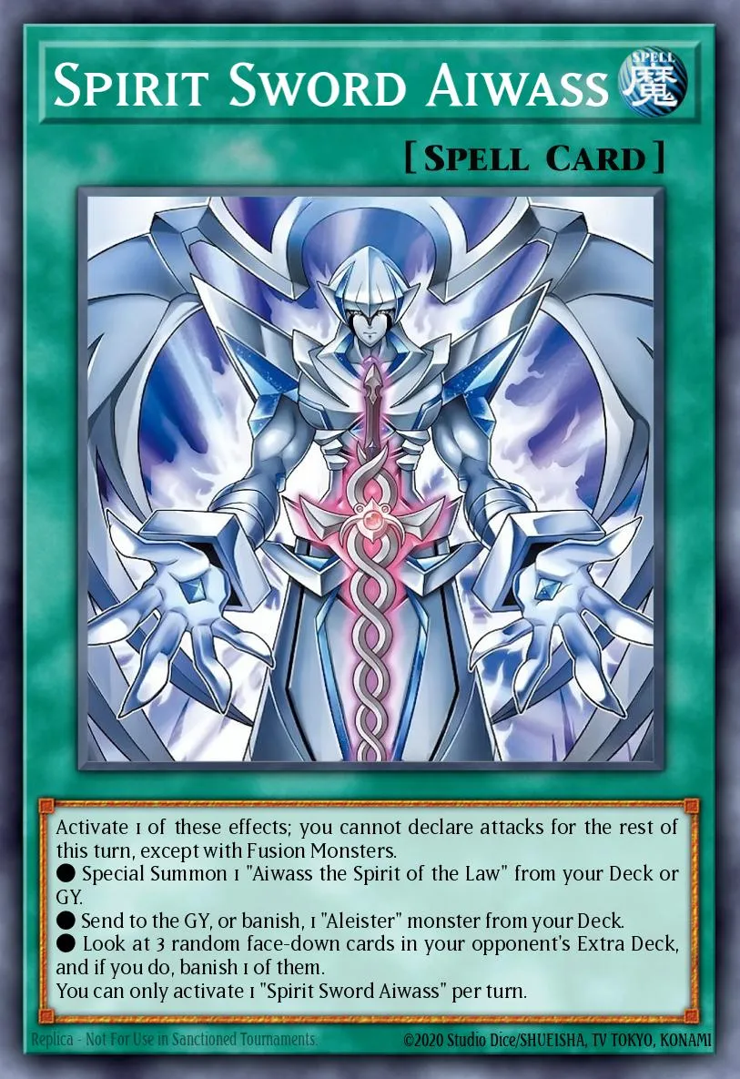Spirit Sword Aiwass · Yu-Gi-Oh (No Set) 63926180