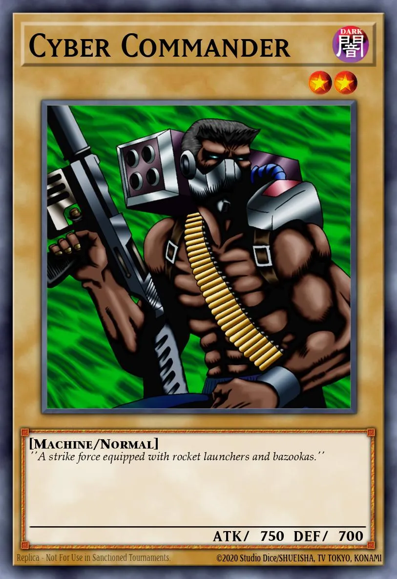 Cyber Commander · Yu-Gi-Oh (No Set) 6400512