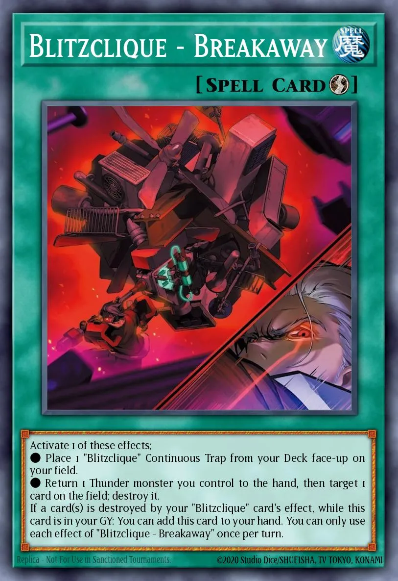Blitzclique - Breakaway · Yu-Gi-Oh (No Set) 64049762