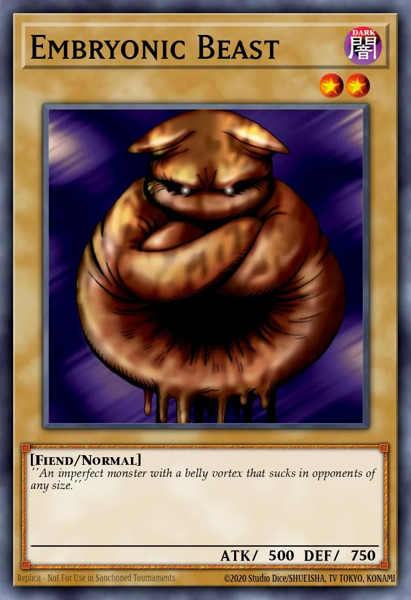 Embryonic Beast · Yu-Gi-Oh (No Set) 64154377