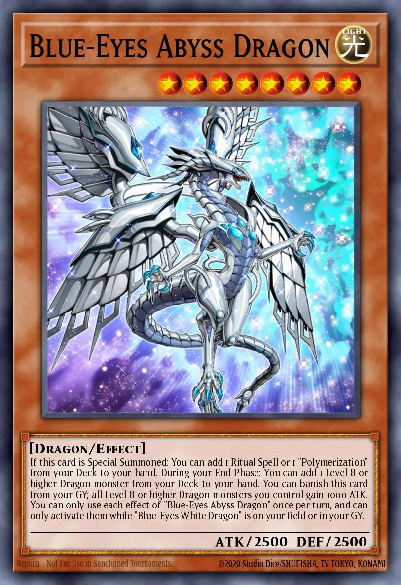 Blue-Eyes Abyss Dragon · Legendary Duelists: Season 2 64202399/131