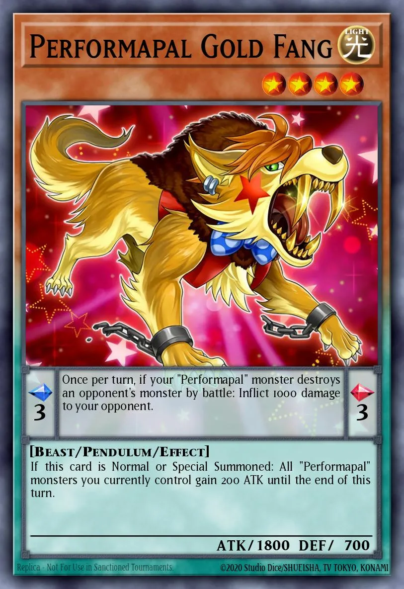 Performapal Gold Fang · Cybernetic Horizon Special Edition 64207696/4