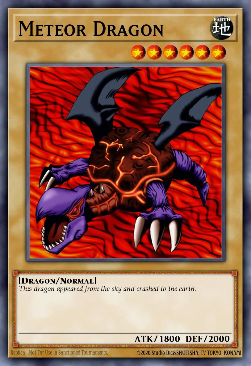 Meteor Dragon · McDonald's Promotional Cards 2 64271667/20