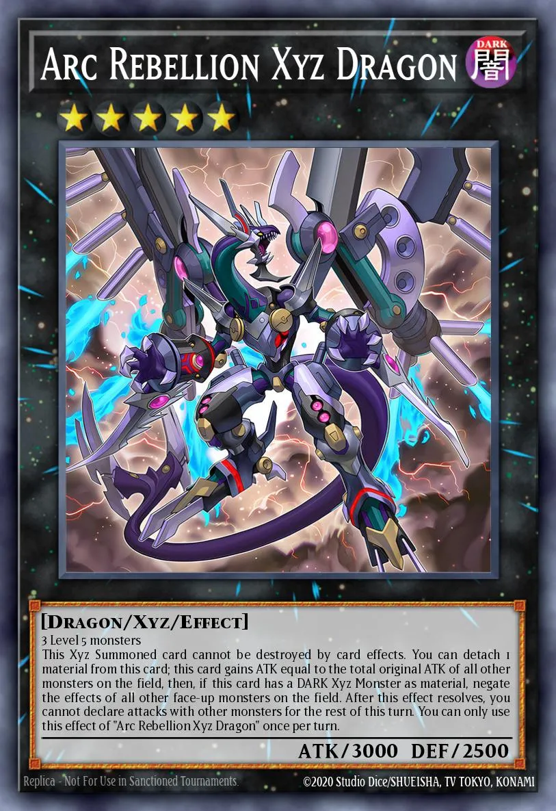 Arc Rebellion Xyz Dragon · Phantom Rage Premiere! promotional card 64276752/1