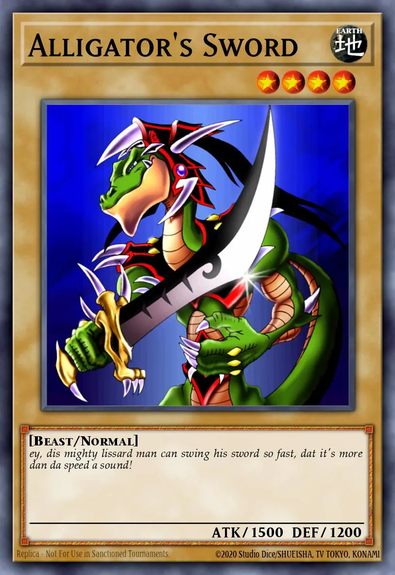 Alligator's Sword · World Championship 2010 Card Pack 64428736/20