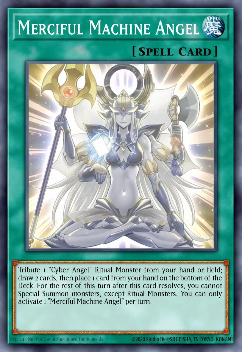 Merciful Machine Angel · Legendary Duelists: Sisters of the Rose 64442155/56