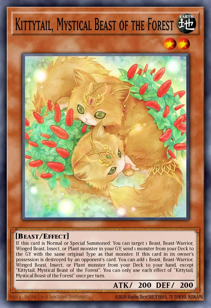 Kittytail, Mystical Beast of the Forest · Cyberstorm Access 64475743/101