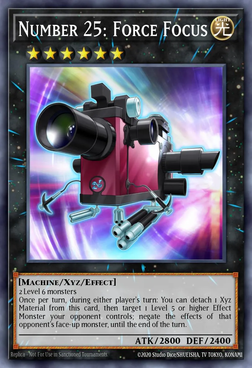 Number 25: Force Focus · Galactic Overlord Sneak Peek Participation Card 64554883/1