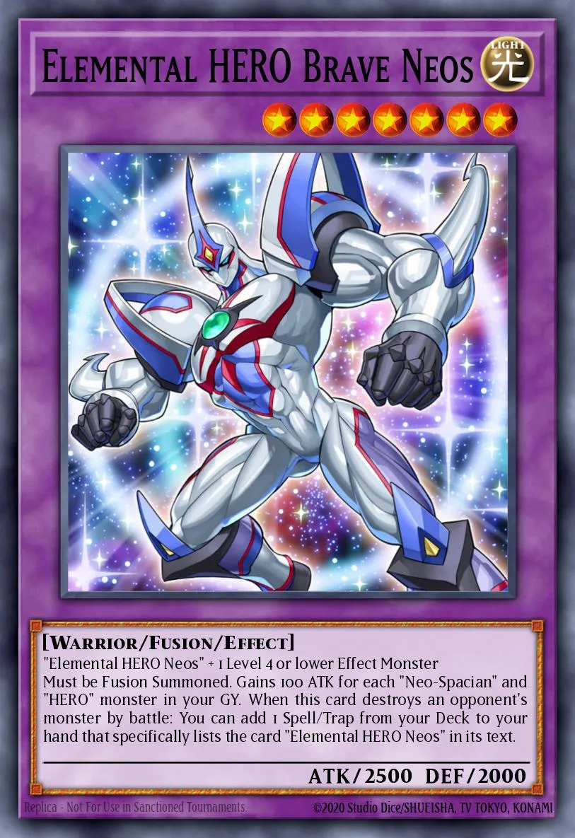 Elemental HERO Brave Neos · Savage Strike Special Edition 64655485/4