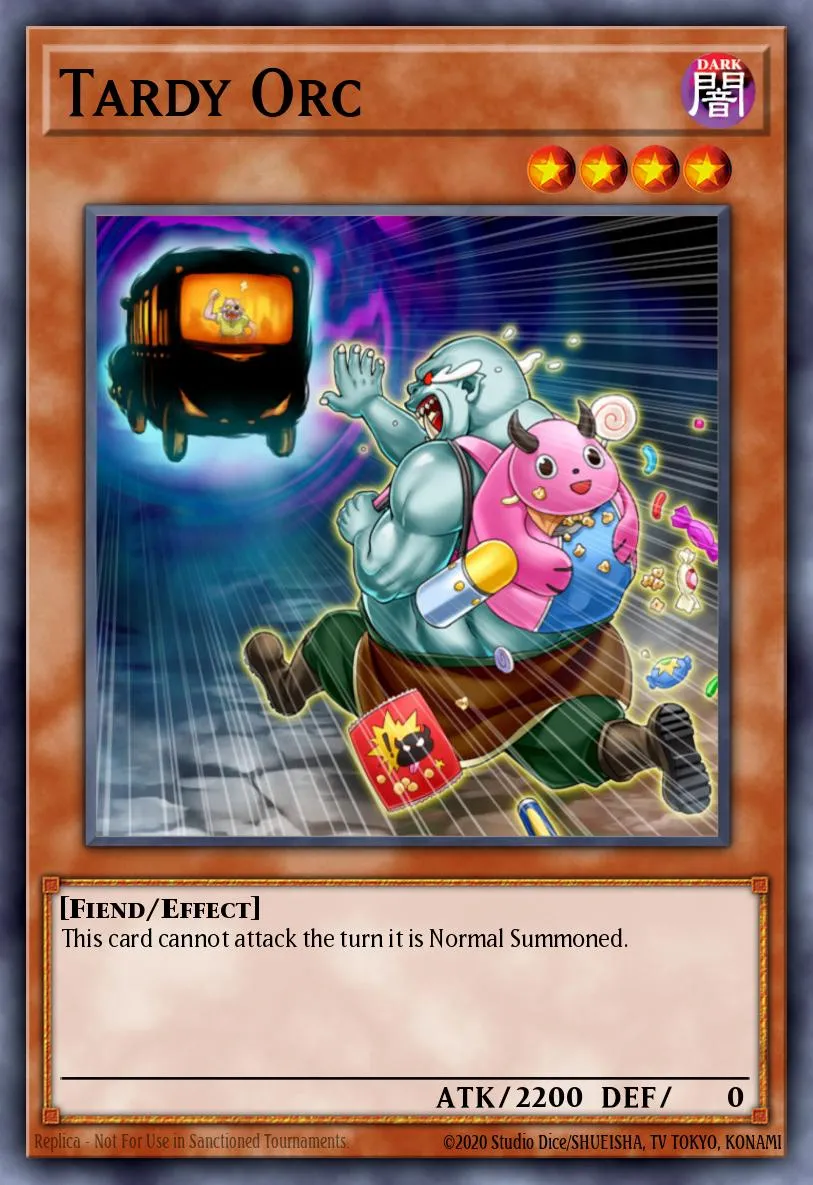 Tardy Orc · Galactic Overlord Sneak Peek Participation Card 64892035/1