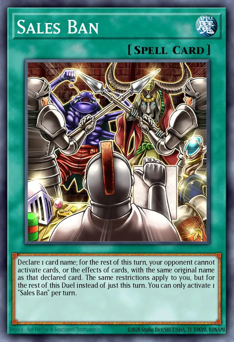 Sales Ban · Battle of Chaos 64964750/102