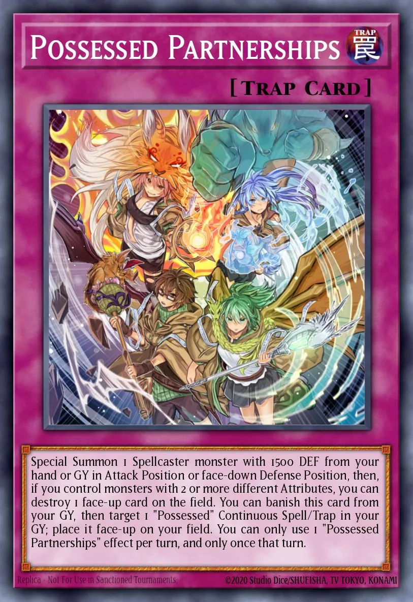 Possessed Partnerships · Structure Deck: Spirit Charmers 65046521/41